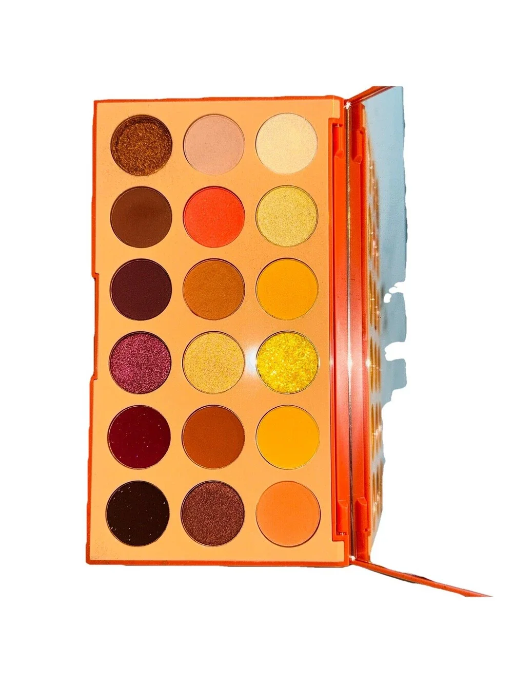NEW MORPHE Eyeshadow PALETTE 18S Sunset Beats Warm Matte Shimmer Sparkle Golden